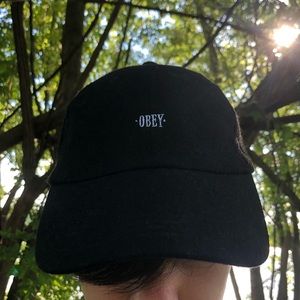 Obey Black Dad Hat Baseball Cap